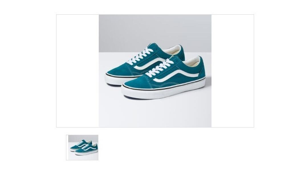 Vans Old Skool (Blue Coral/True White) Sz 3.5Mn/3.5y/ 5womens